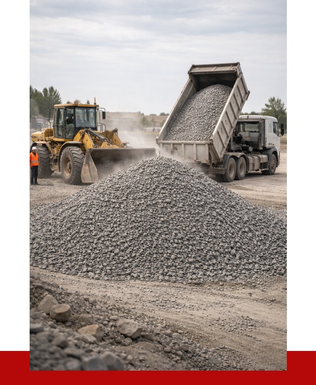 Купить щебень с доставкой в Нововоронеже от 2530 руб. | ПРОНЕРУДНвв