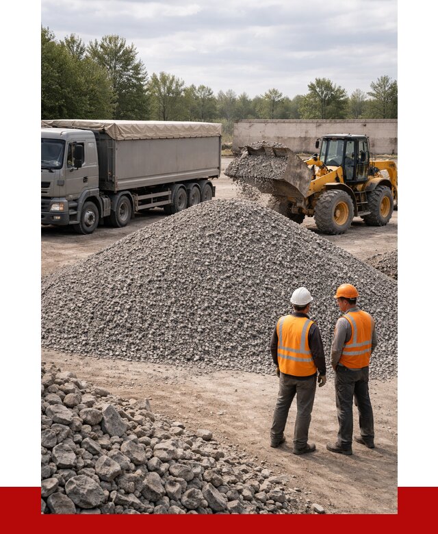 Гранитный щебень фракция 5-20 в Нововоронеже от 4250 руб | ПРОНЕРУДНвв