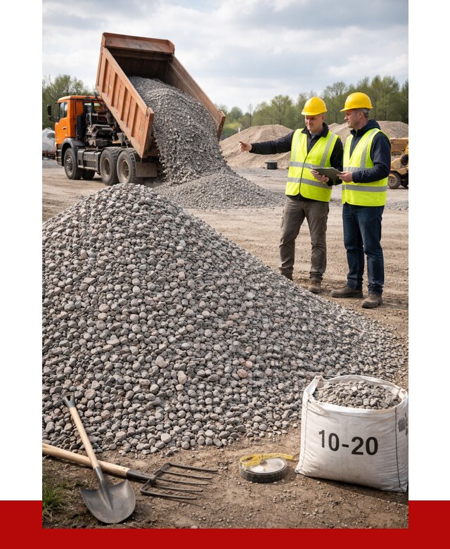 Гранитный щебень фракция 10-20 в Нововоронеже от 4250 руб.|ПРОНЕРУДНвв