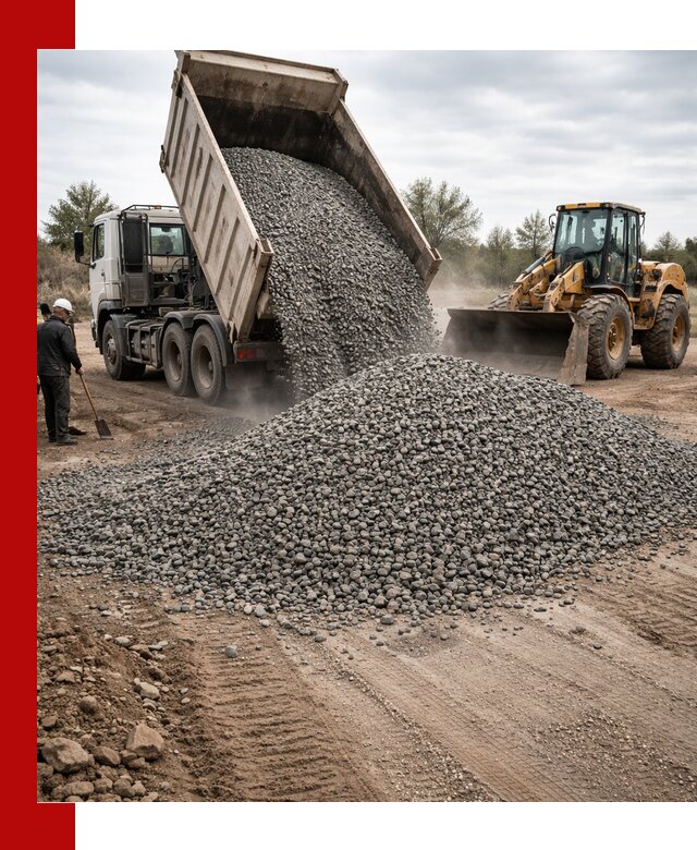 Гранитный щебень фракция 10-20 с доставкой в Нововоронеже