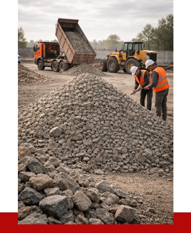 Гранитный щебень фракция 40-70 в Нововоронеже от 2530 руб ПРОНЕРУДНвв