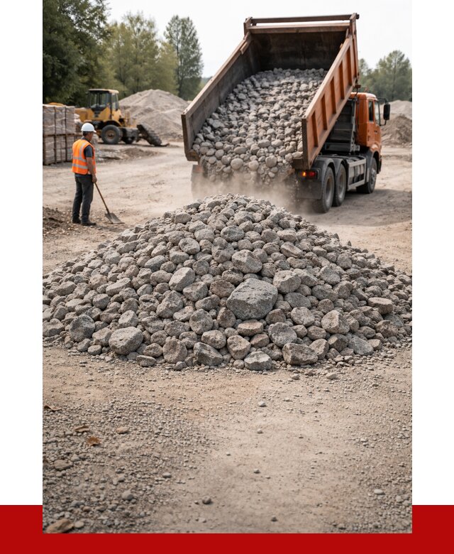 Гранитный щебень фракция 70-150 в Нововоронеже от 1670 | ПРОНЕРУДНвв