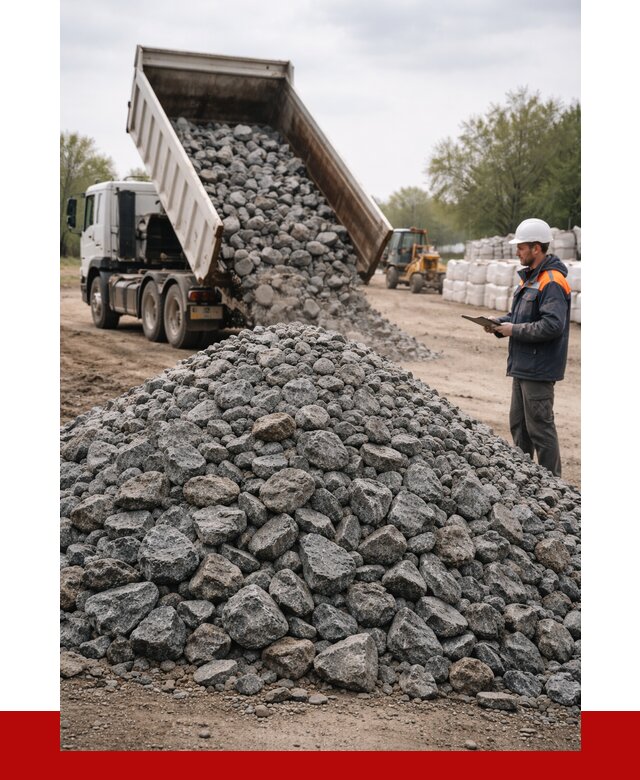 Гранитный щебень фракция 100-200 в Нововоронеже от 4250 р. ПРОНЕРУДНвв