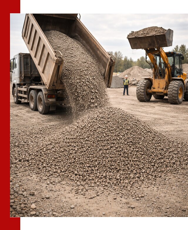 Гравийный щебень фракция 3–10 с доставкой в Нововоронеже