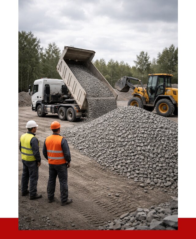 Гравийный щебень фракция 40-70 в Нововоронеже от 9614р | ПРОНЕРУДНвв