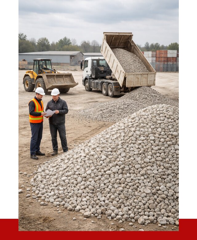 Известняковый щебень в Нововоронеже от 1417 р. доставка | ПРОНЕРУДНвв