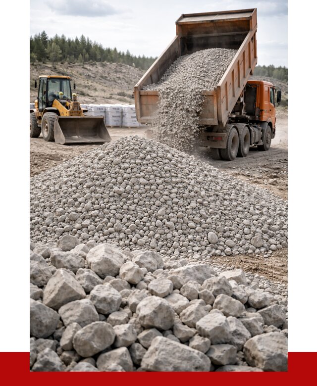 Доломитовый щебень фр. 20-40 в Нововоронеже от 4250 р. | ПРОНЕРУДНвв