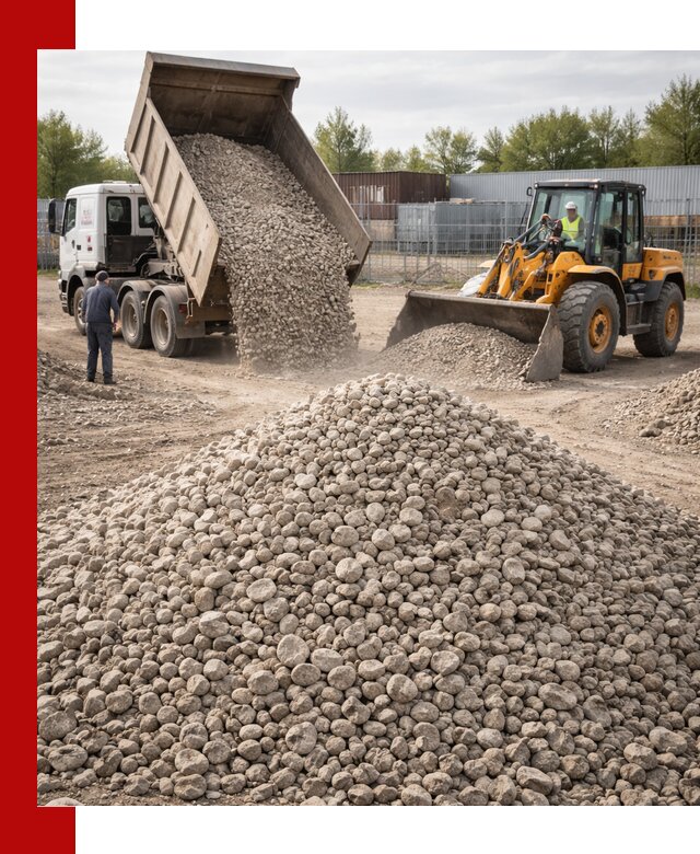 Доломитовый щебень фракции 20–41 с доставкой в Нововоронеже