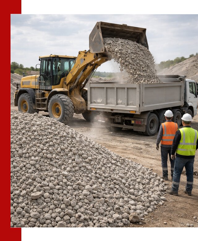 Доломитовый щебень фракция 40–71 доставка и продажа в Нововоронеже