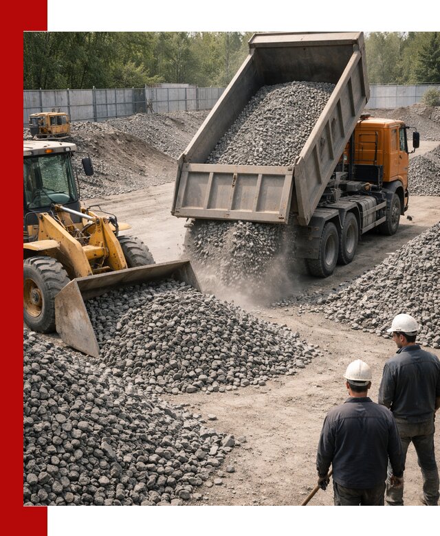 Шлаковый щебень фракция 20-40 доставка и продажа в Нововоронеже