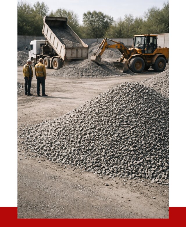 Вторичный щебень фр. 5-20 в Нововоронеже от 1619 р. - ПРОНЕРУДНвв