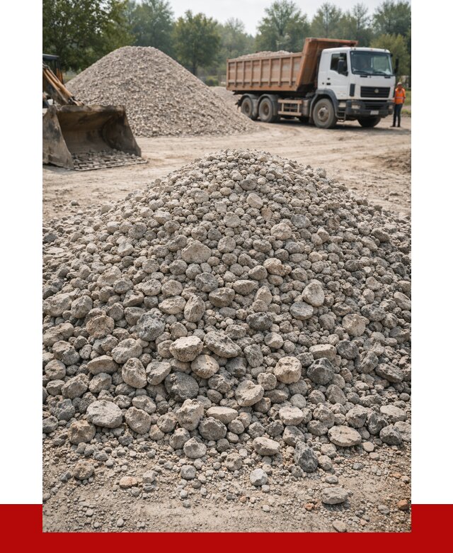 Вторичный щебень фракция 20-40 в Нововоронеже от 2226 р ПРОНЕРУДНвв