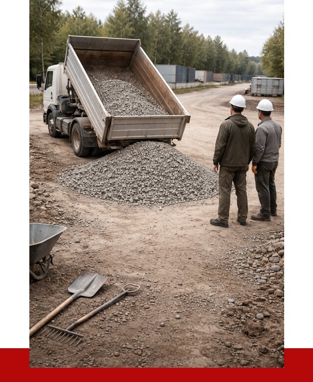 Бетонный щебень фракция 5-20 в Нововоронеже от 3238 р., ПРОНЕРУДНвв