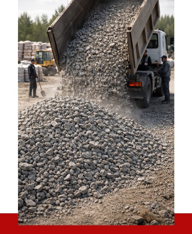 Бетонный щебень фракция 40-70 в Нововоронеже от 1822 р. ПРОНЕРУДНвв