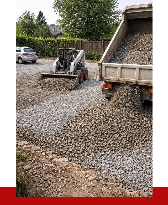 Щебень для парковки в Нововоронеже с доставкой от 1214 р.| ПРОНЕРУДНвв
