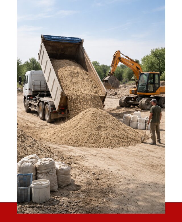 Купить речной песок в Нововоронеже от 1214 р. за куб | ПРОНЕРУДНвв