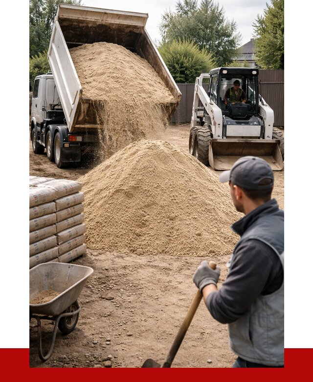 Мытый речной песок с доставкой в Нововоронеже от 1467 р. | ПРОНЕРУДНвв