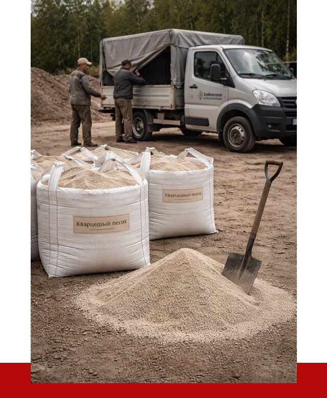 Кварцевый песок для пескоструя в Нововоронеже от 4554 р. | ПРОНЕРУДНвв