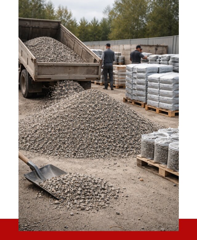 Гравий фракция 5-20 в Нововоронеже купить от 2328 р. ПРОНЕРУДНвв
