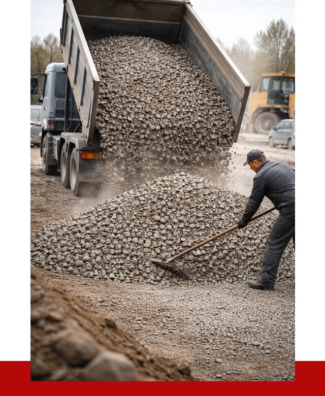 Гравий фракция 20-40 в Нововоронеже от 2530 р. доставка | ПРОНЕРУДНвв