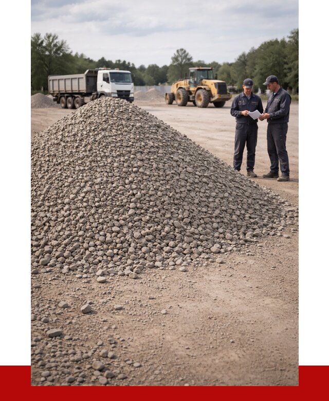 Купить гравий фракция 40-70 в Нововоронеже от 1214 р. | ПРОНЕРУДНвв