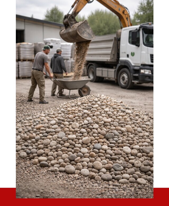 Галька декоративная в Нововоронеже от 3238 р. за куб | ПРОНЕРУДНвв