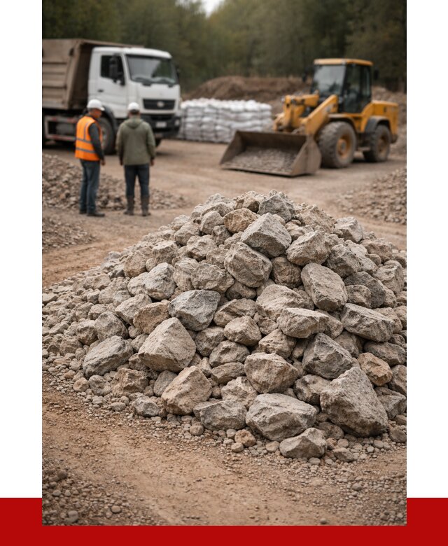 Купить бутовый камень с доставкой в Нововоронеже от 2328 р. | ПРОНЕРУДНвв