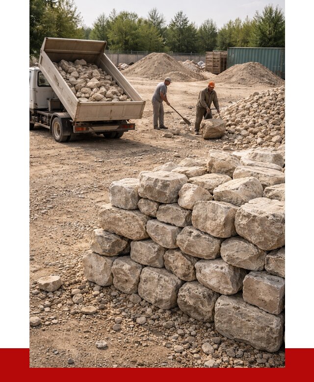 Бутовый камень известняковый в Нововоронеже от 4250 р. | ПРОНЕРУДНвв