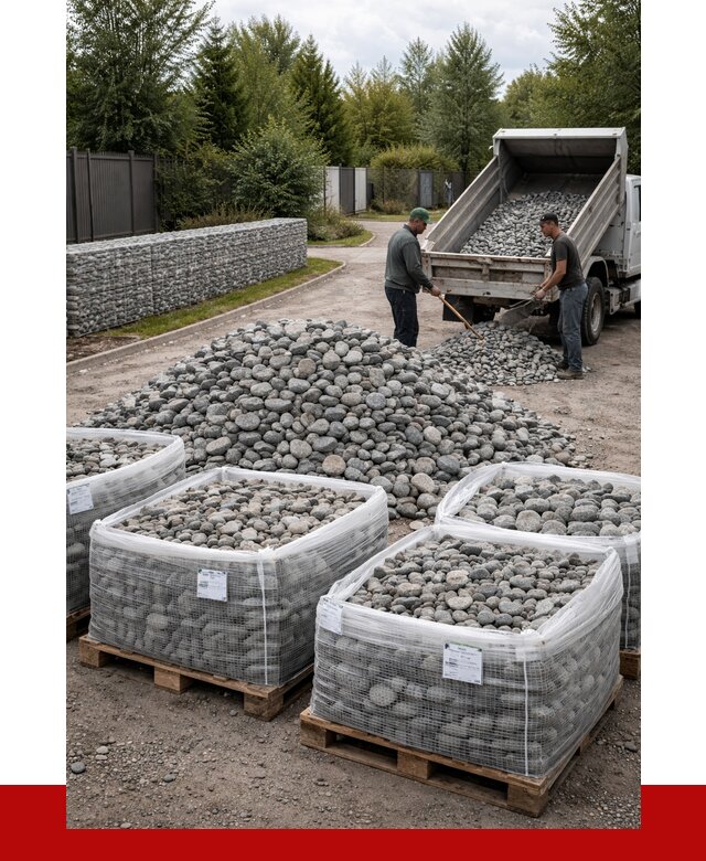 Камень для габионов в Нововоронеже от 4250 р. за куб | ПРОНЕРУДНвв