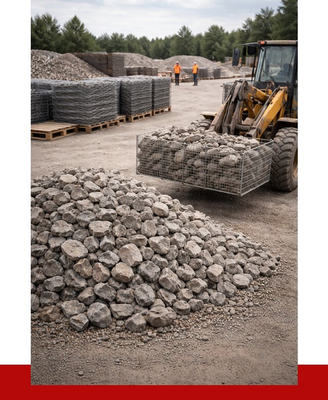 Камень для габионов фракция 70-150 в Нововоронеже от 4250 р. | ПРОНЕРУДНвв