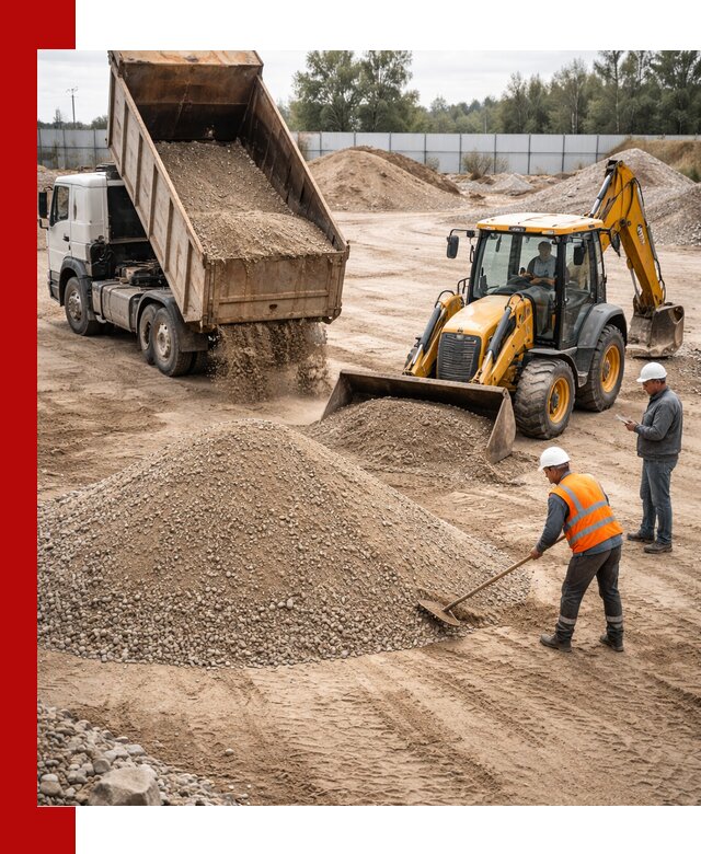 Поставка и доставка ПГС С4 в мешках и самосвалах в Нововоронеже