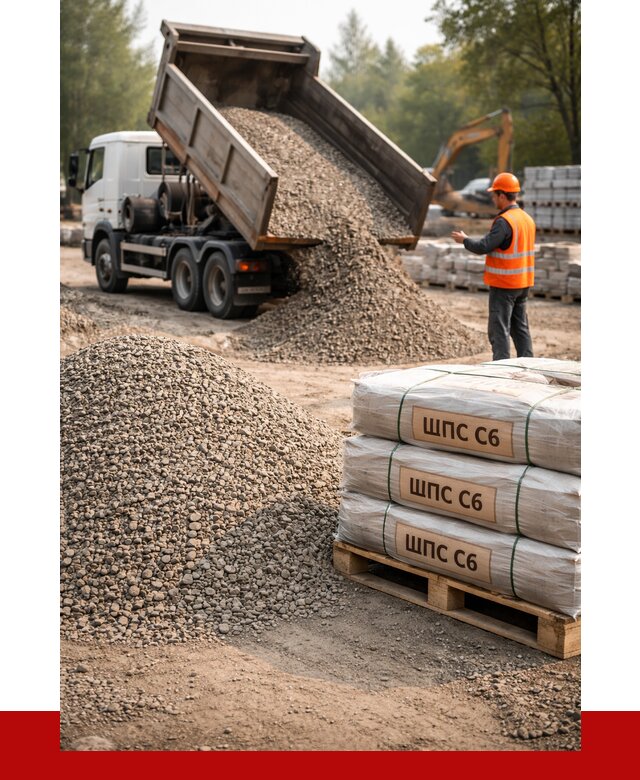 ЩПС С6 в Нововоронеже с доставкой от 2226 р. за куб | ПРОНЕРУДНвв