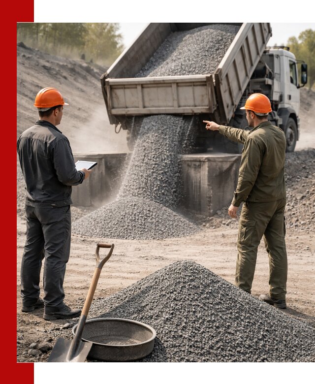 Гранитная крошка фракция 2-5 доставка в Нововоронеже