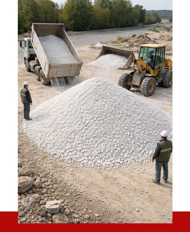 Белая мраморная крошка в Нововоронеже от 4250 р. с доставкой | ПРОНЕРУДНвв