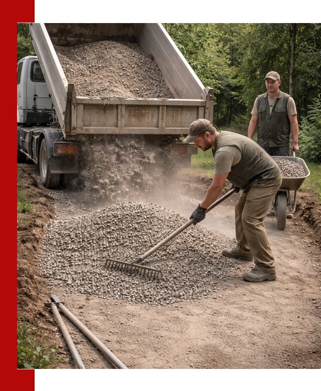 Каменная крошка для дорожек с доставкой в Нововоронеже