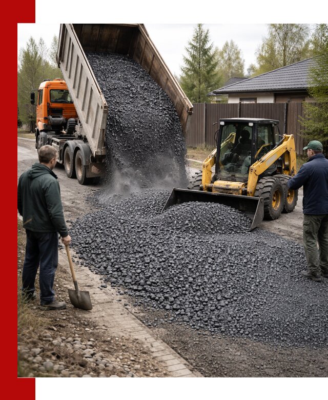 Крошка габбро с доставкой в Нововоронеже для строительных работ