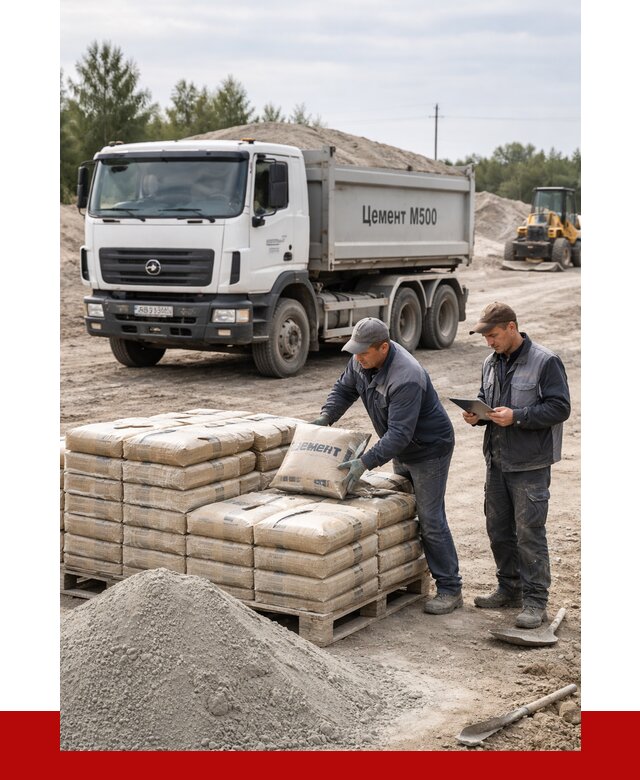 Купить цемент м500 с доставкой в Нововоронеже от 5262 р. | ПРОНЕРУДНвв