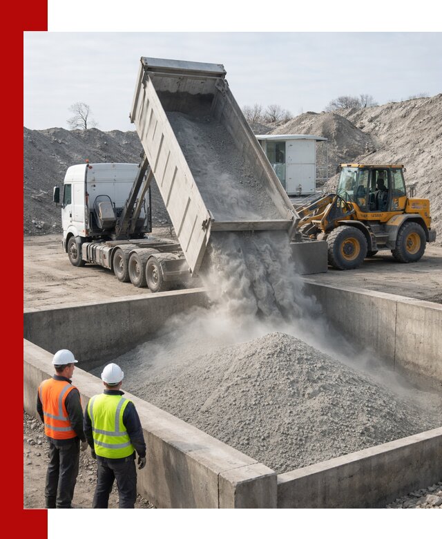 Доставка цемента навалом в Нововоронеже крупными партиями