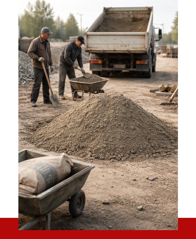 Цементно-песчаная смесь М150 в Нововоронеже от 4756 р. | ПРОНЕРУДНвв