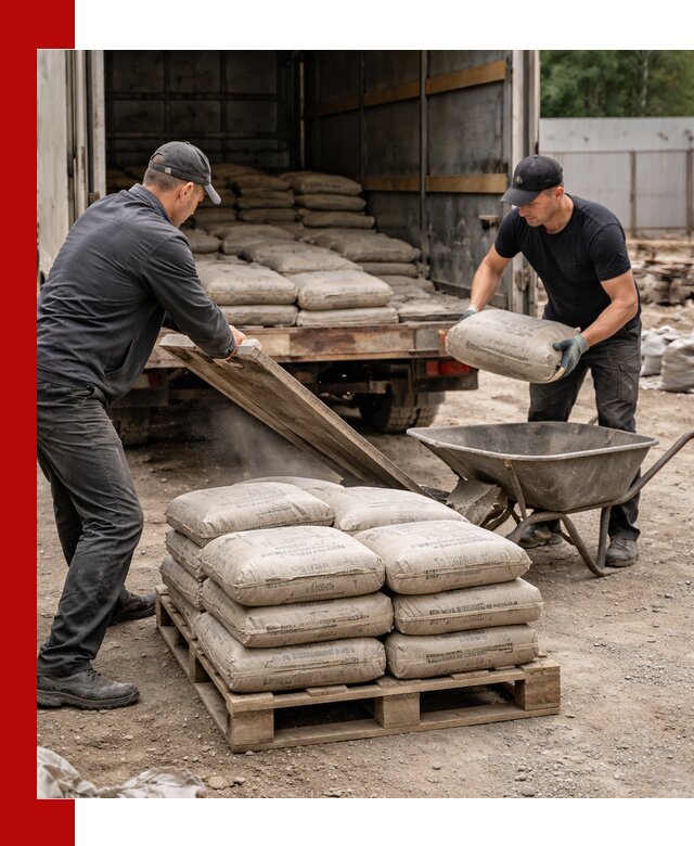 Пескобетон М300 с доставкой в Нововоронеже по выгодной цене