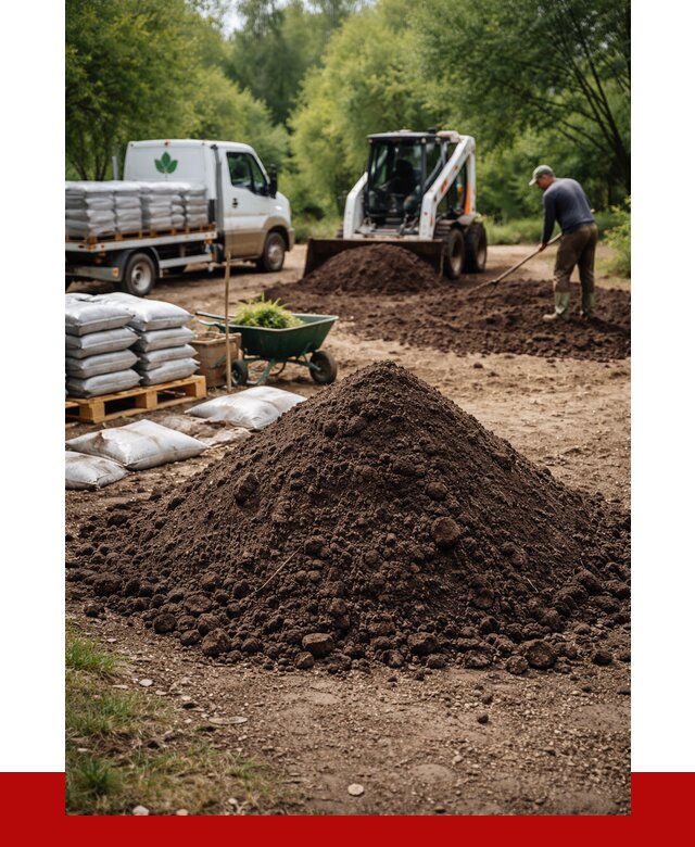 Грунт для озеленения с доставкой в Нововоронеже от 1822 р. | ПРОНЕРУДНвв