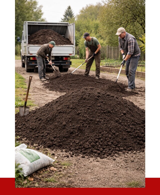 Купить землю для огорода в Нововоронеже от 3238 р./куб | ПРОНЕРУДНвв