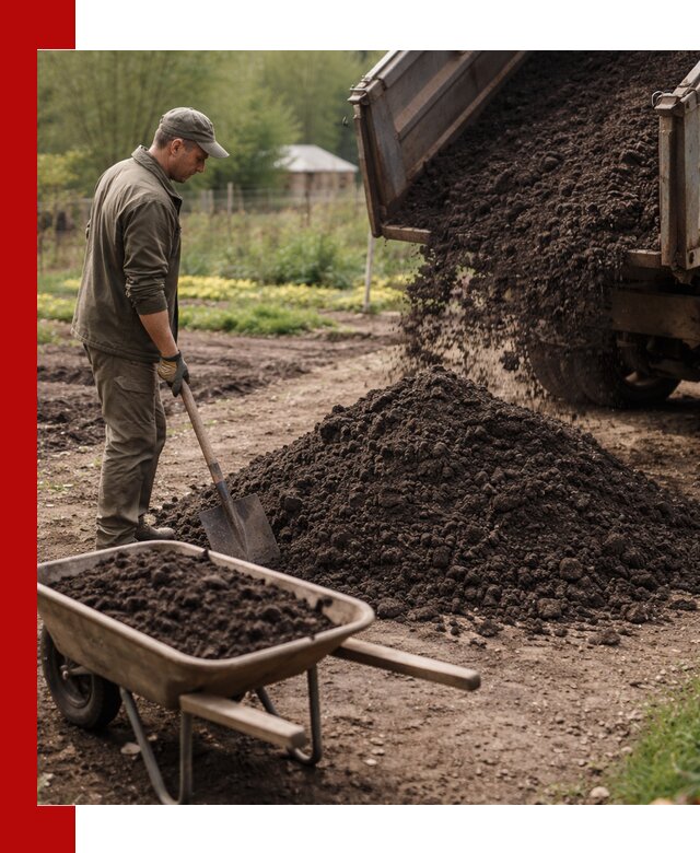 Доставка качественной земли для огорода в Нововоронеже
