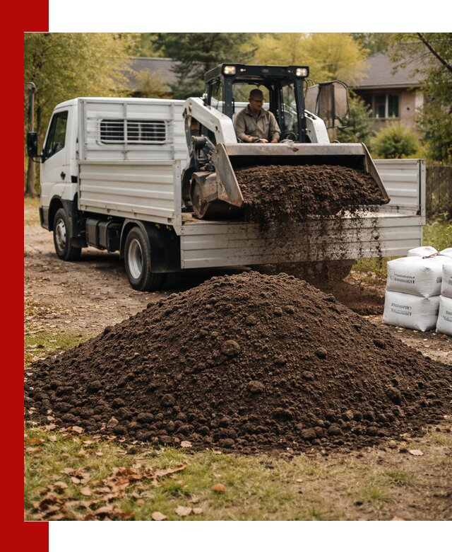 Доставка садовой земли в больших объёмах в Нововоронеже