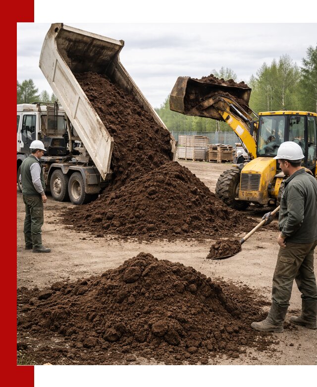 Доставка торфа оптом и в мешках в Нововоронеже