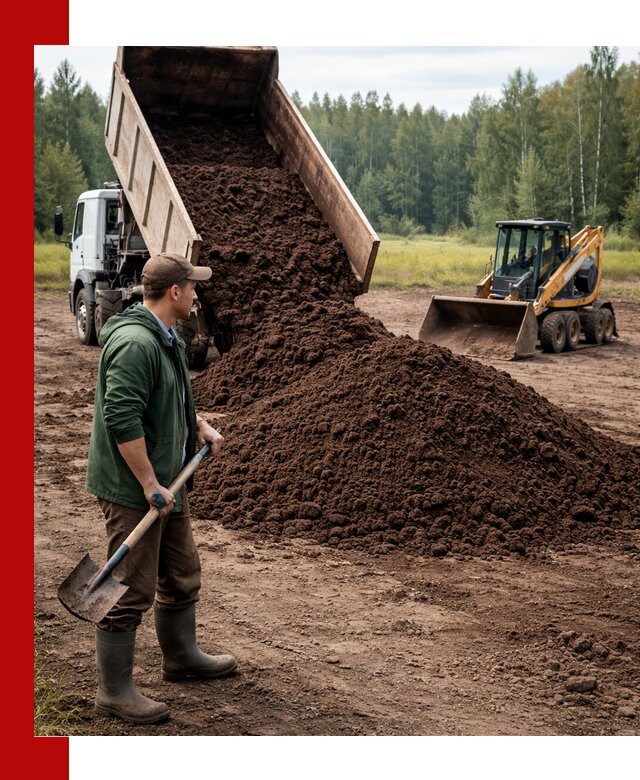 Купить верховой торф с доставкой в Нововоронеже для садоводства и растений