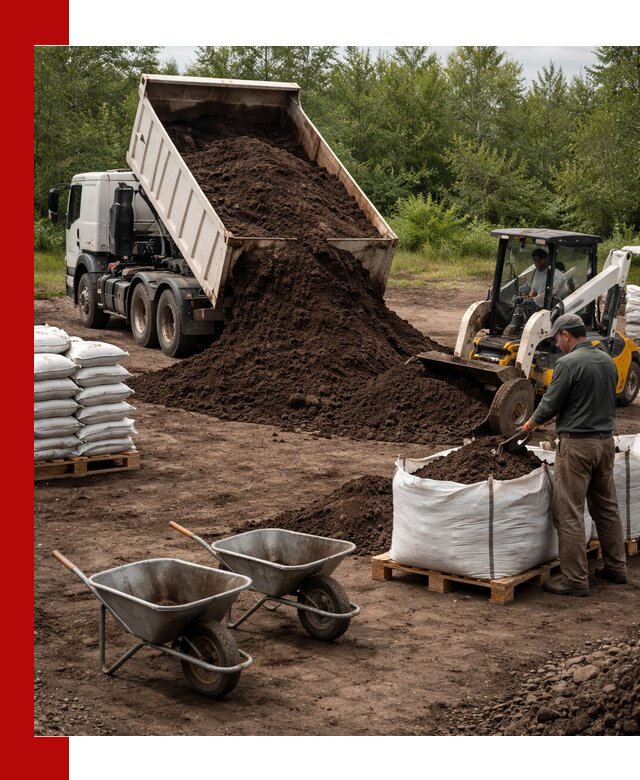 Доставка и продажа торфогрунта в Нововоронеже оптом и в розницу