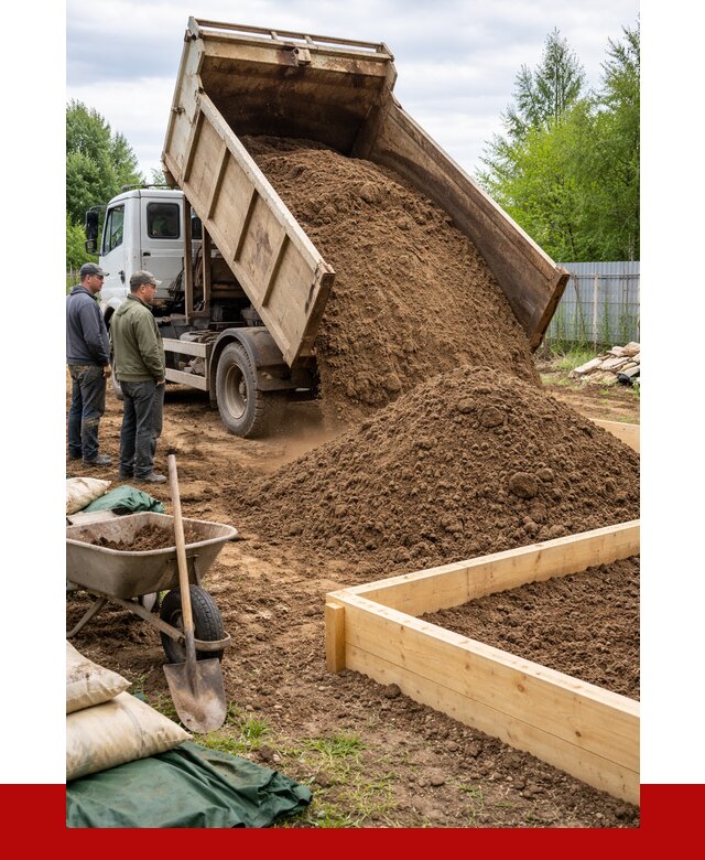 Торфо песчаная смесь в Нововоронеже с доставкой от 1872 р. | ПРОНЕРУДНвв