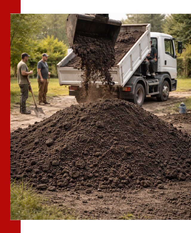 Доставка и продажа чернозема в Нововоронеже оптом и в розницу