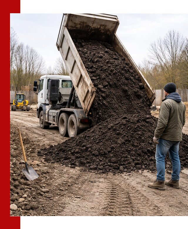 Доставка чернозема навалом в Нововоронеже быстро и выгодно